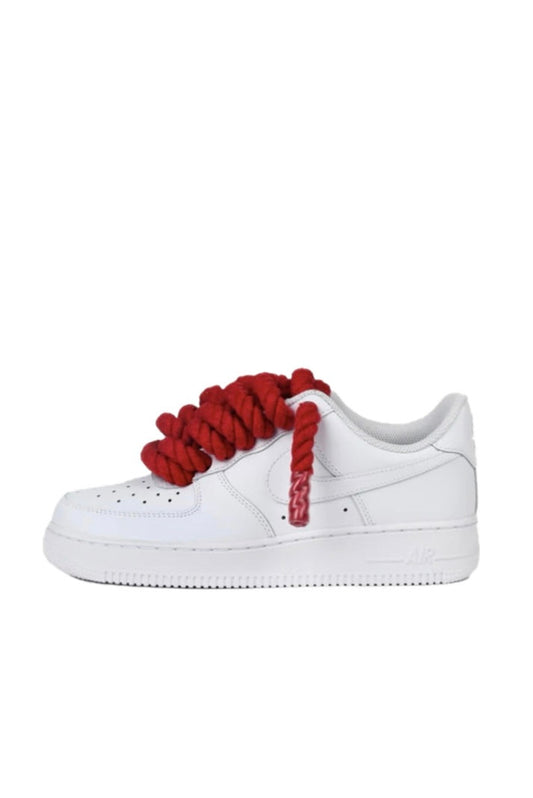 Air Force 1 White ‘Red Rope Lace’
