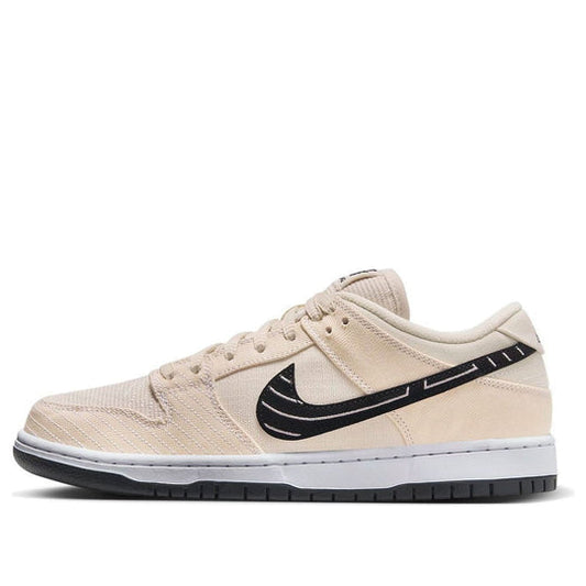 Nike SB Dunk Low 'Albino & Preto - Pearl White'