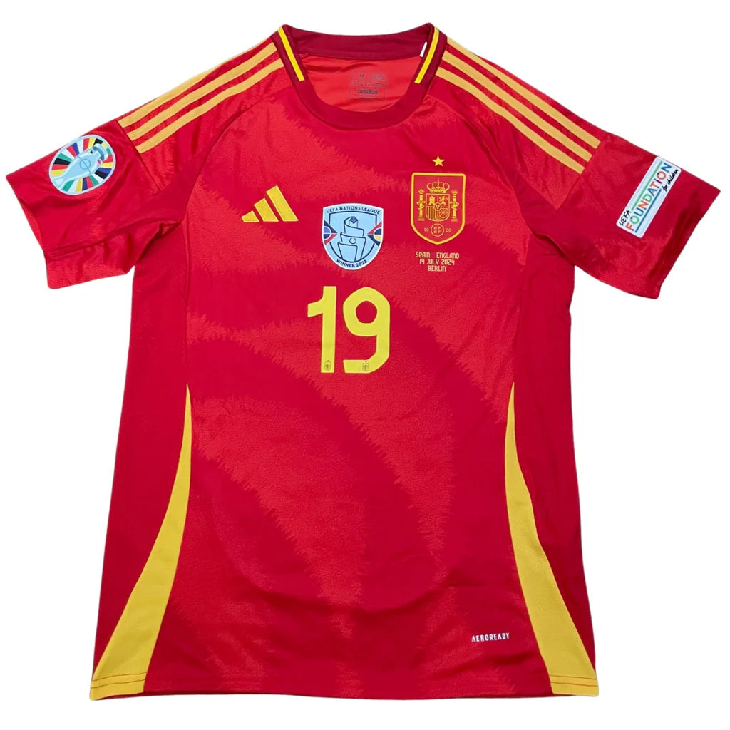 Authentic Signed Lamine Yamal Spain Jersey