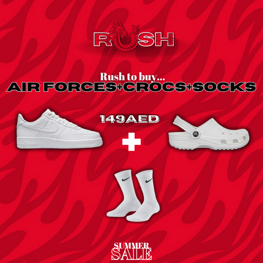 Rush Combo Deal (ALL WHITE)