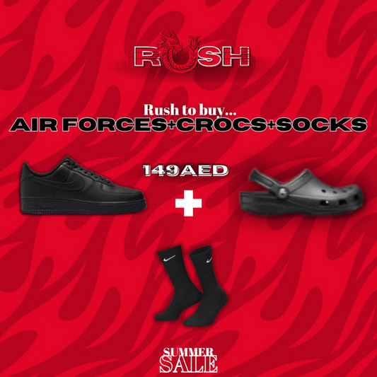 Rush Combo Deal (ALL BLACK)