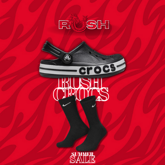 Rush Black Crocs Deal (SUMMER SALE)