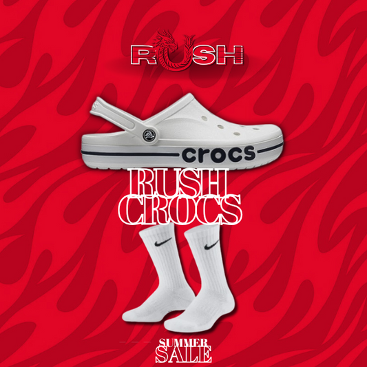 Rush White Crocs Deal (SUMMER SALE)