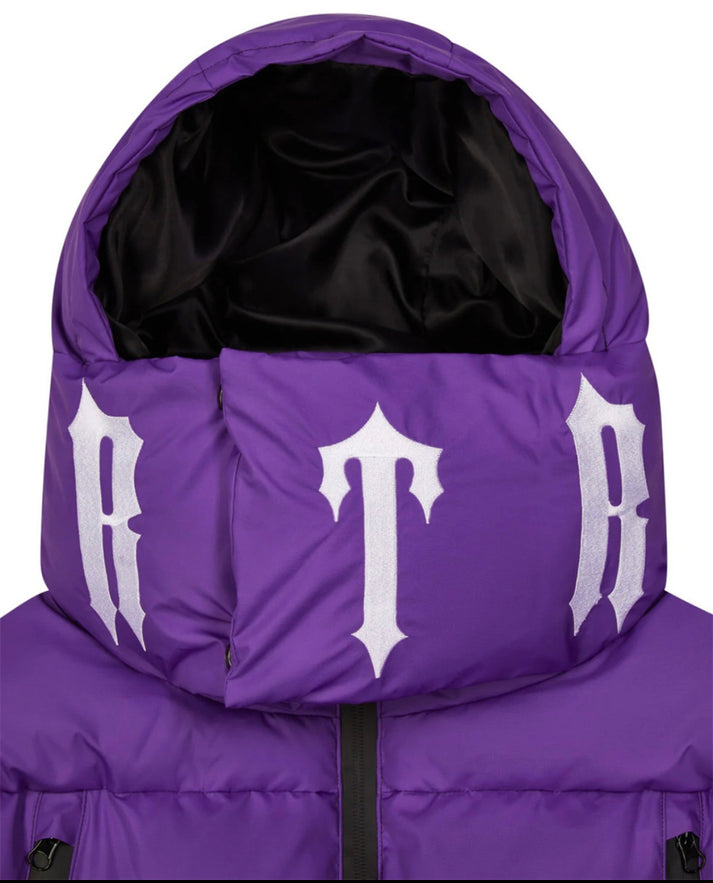 TRAPSTAR x COUPHSYRUP puffer jacket ‘Purple’